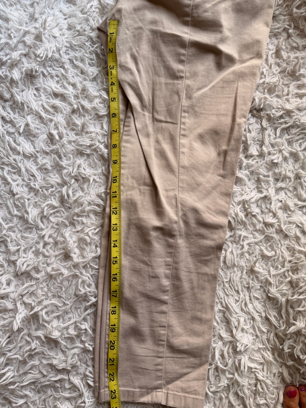 Ann Taylor Cambridge Crop Khaki Dress Chinos - Picture 6 of 9
